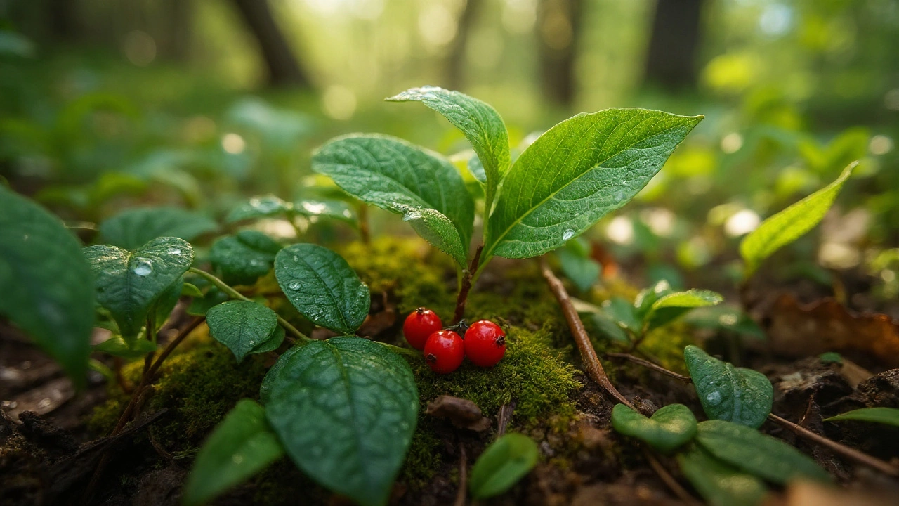 Squawvine (Mitchella repens) Benefits, Uses, Dosage & Safety Guide 2025