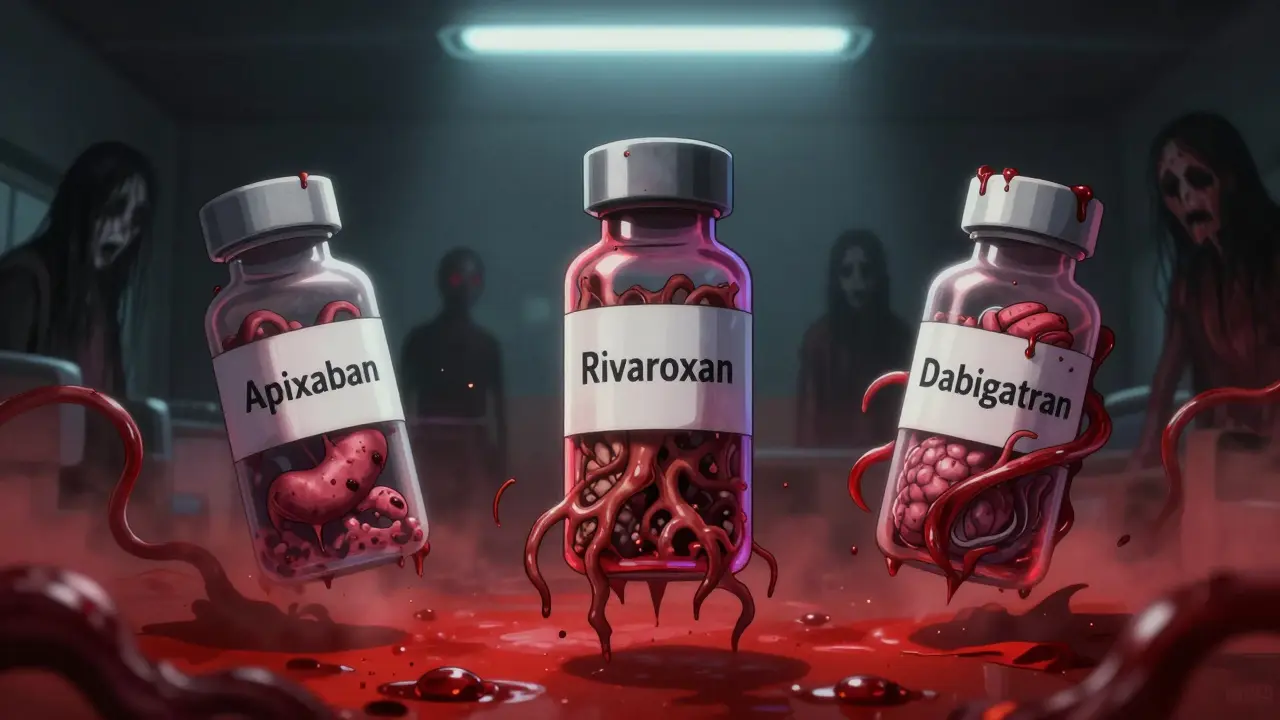 Apixaban vs Rivaroxaban vs Dabigatran: Key Side Effect Differences You Need to Know